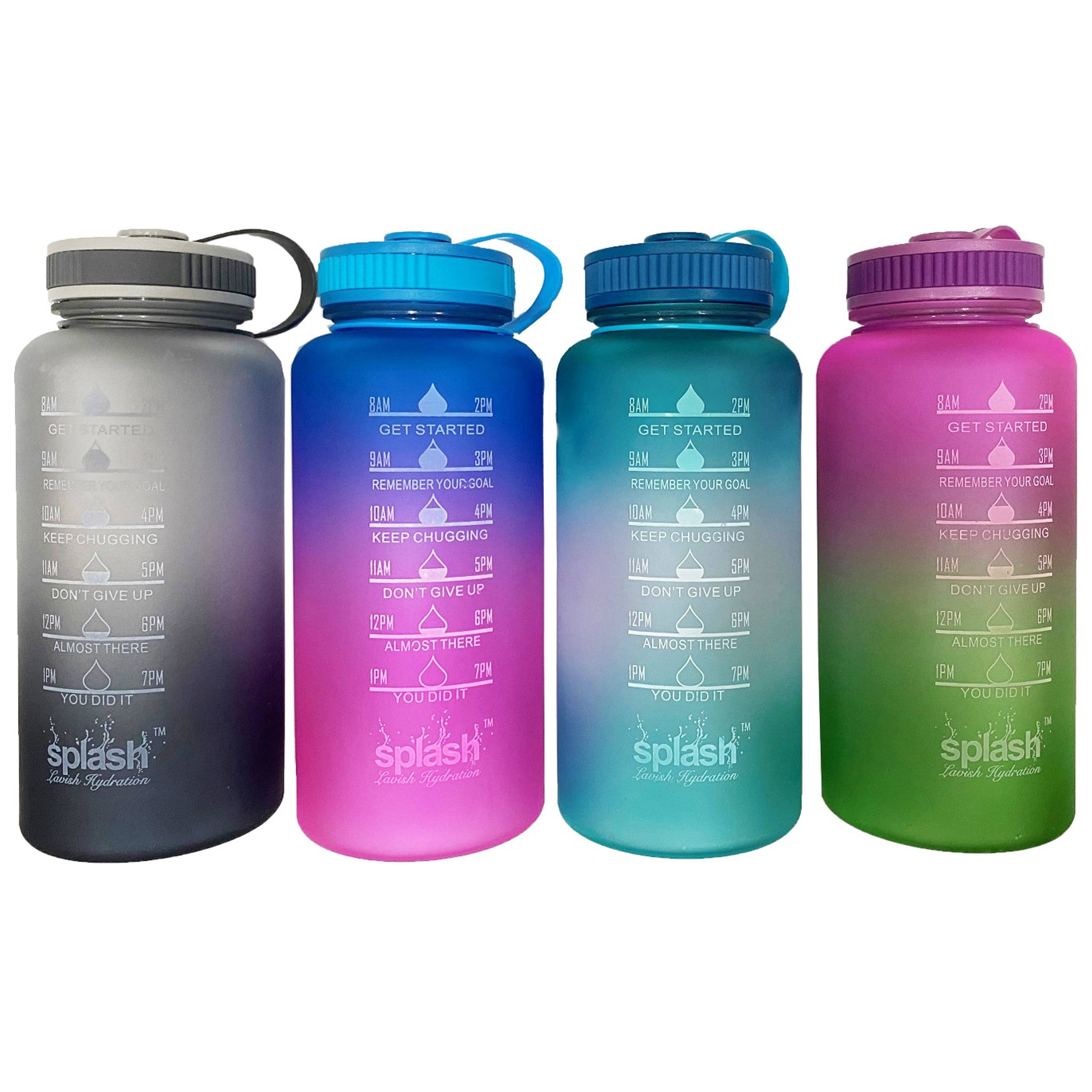 3-Pack Inspiring Twist Cap Water Bottles