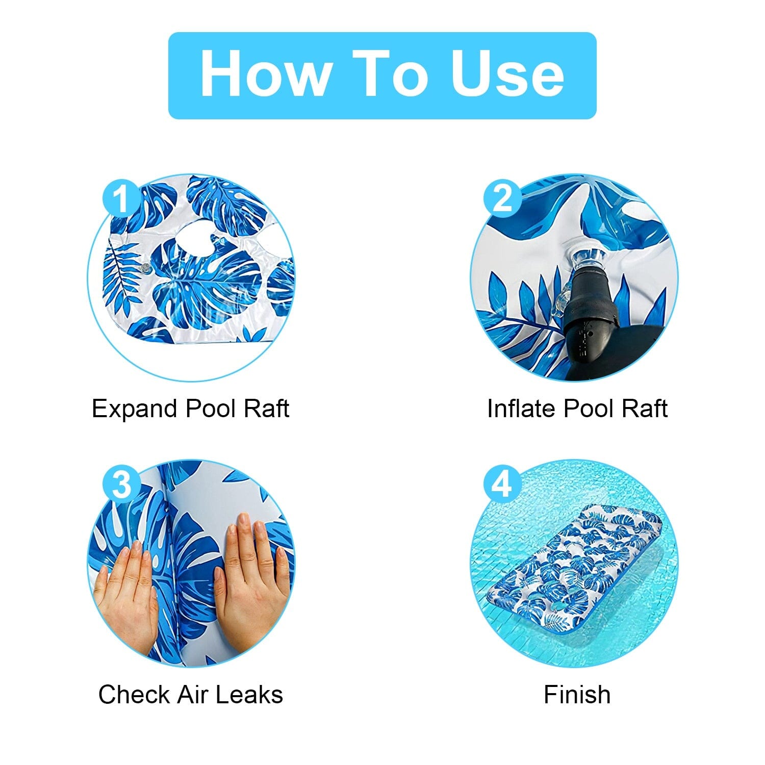 3-Pack Colorful Inflatable Pool Float Rafts - Your Ultimate Summer Water Lounge