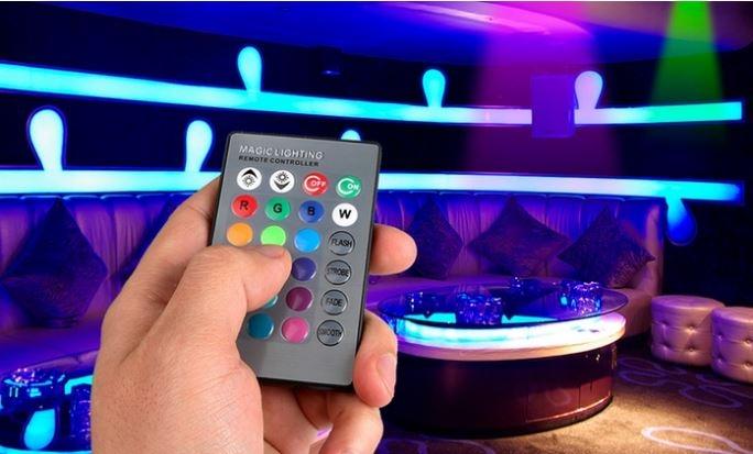 2-Pack: Stunning Magic Color-Changing LED Light Bulbs with Remote - Transform Your Space!