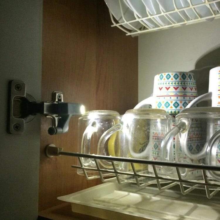 2-Pack: Smart Cabinet Hinge Light with Induction