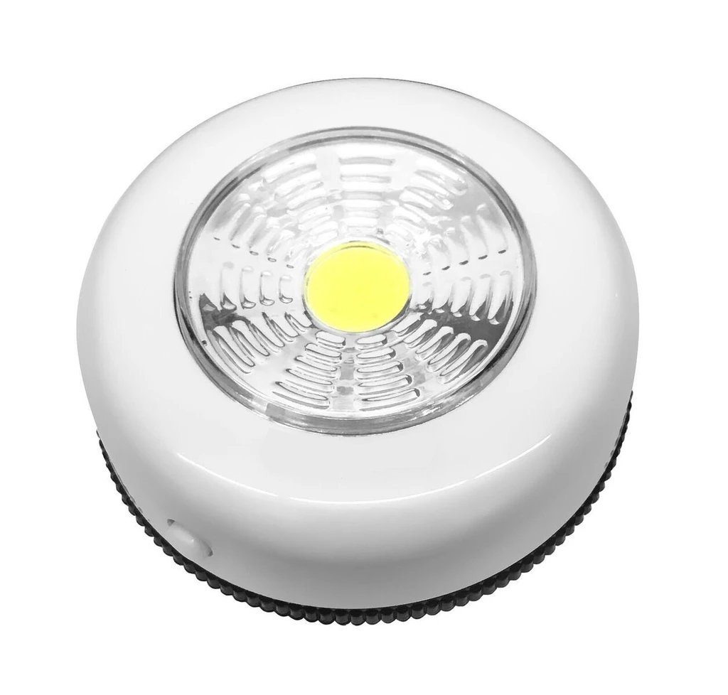3-Pack: Ultra-Bright Mini Wireless COB LED Power Pod Lights