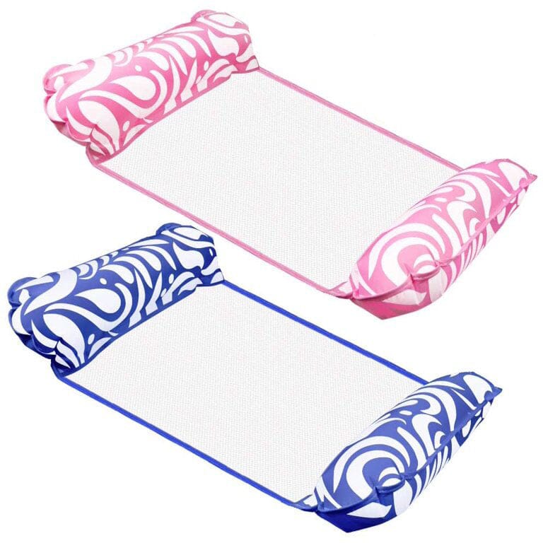 2-Pack: Aqua Loungers - Your Ultimate Pool & Beach Inflatable Water Hammocks