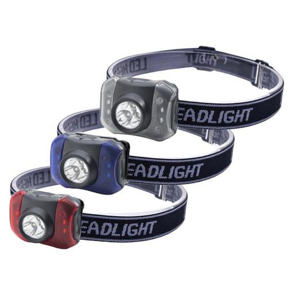 Outdoor Nation 7-LED Headlamp - 3-Pack for Unbeatable Outdoor Lighting