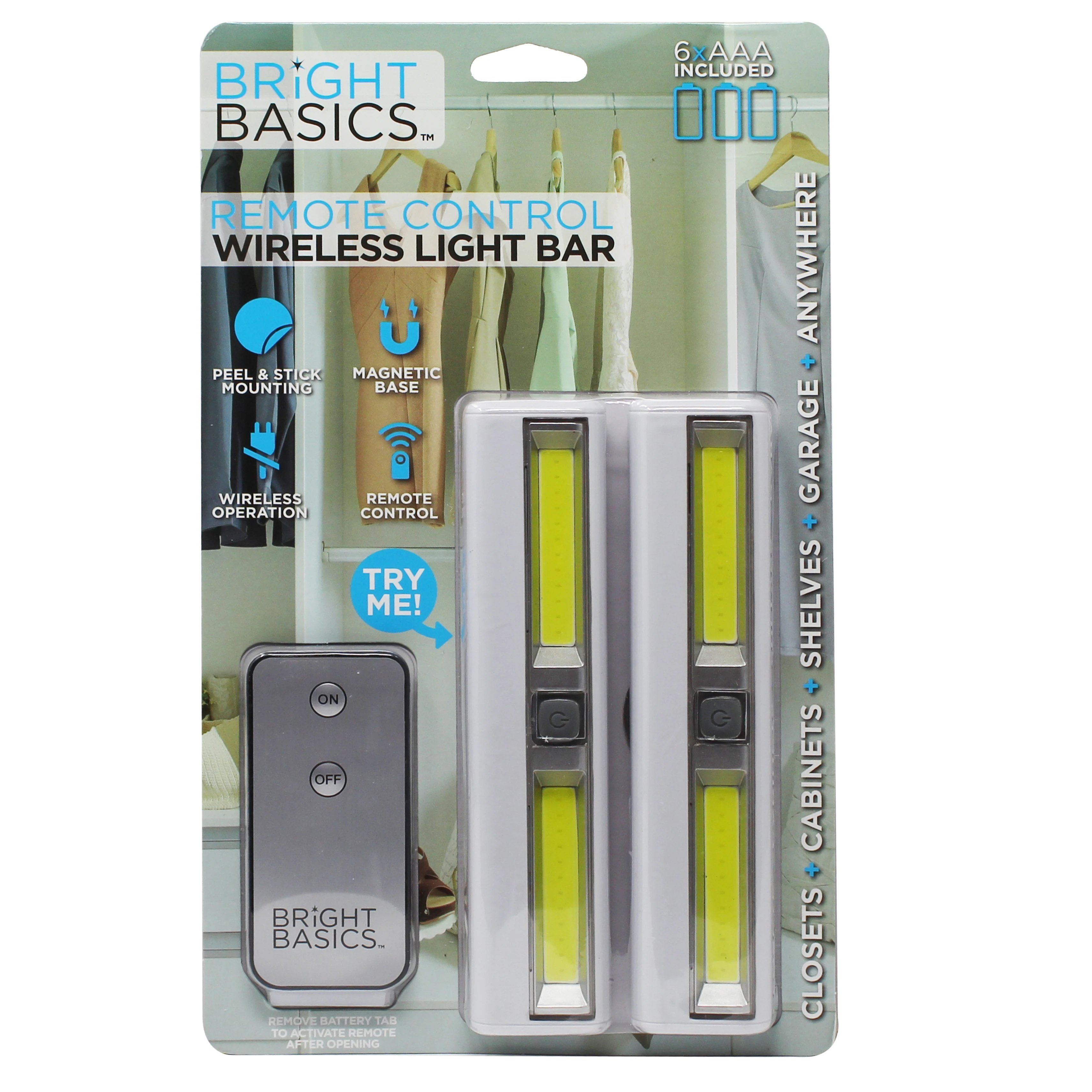 2-Pack: Super Bright & Versatile Wireless Light Bars