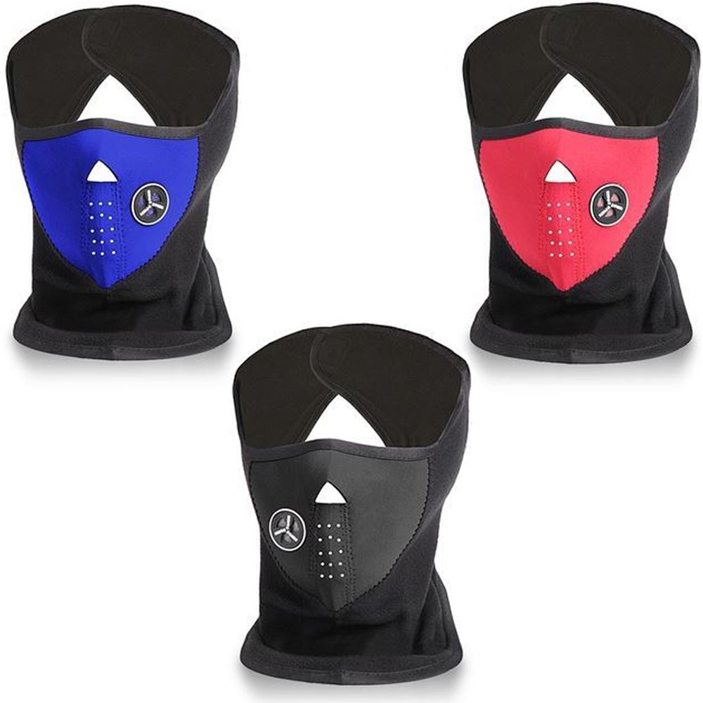 3-Pack: Ultimate Neoprene Winter Ski Masks for Extreme Cold Protection