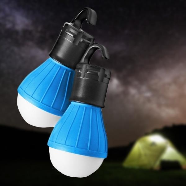 2-Pack: E-TRENDS Super-Bright Portable LED Lantern for All Your Adventures