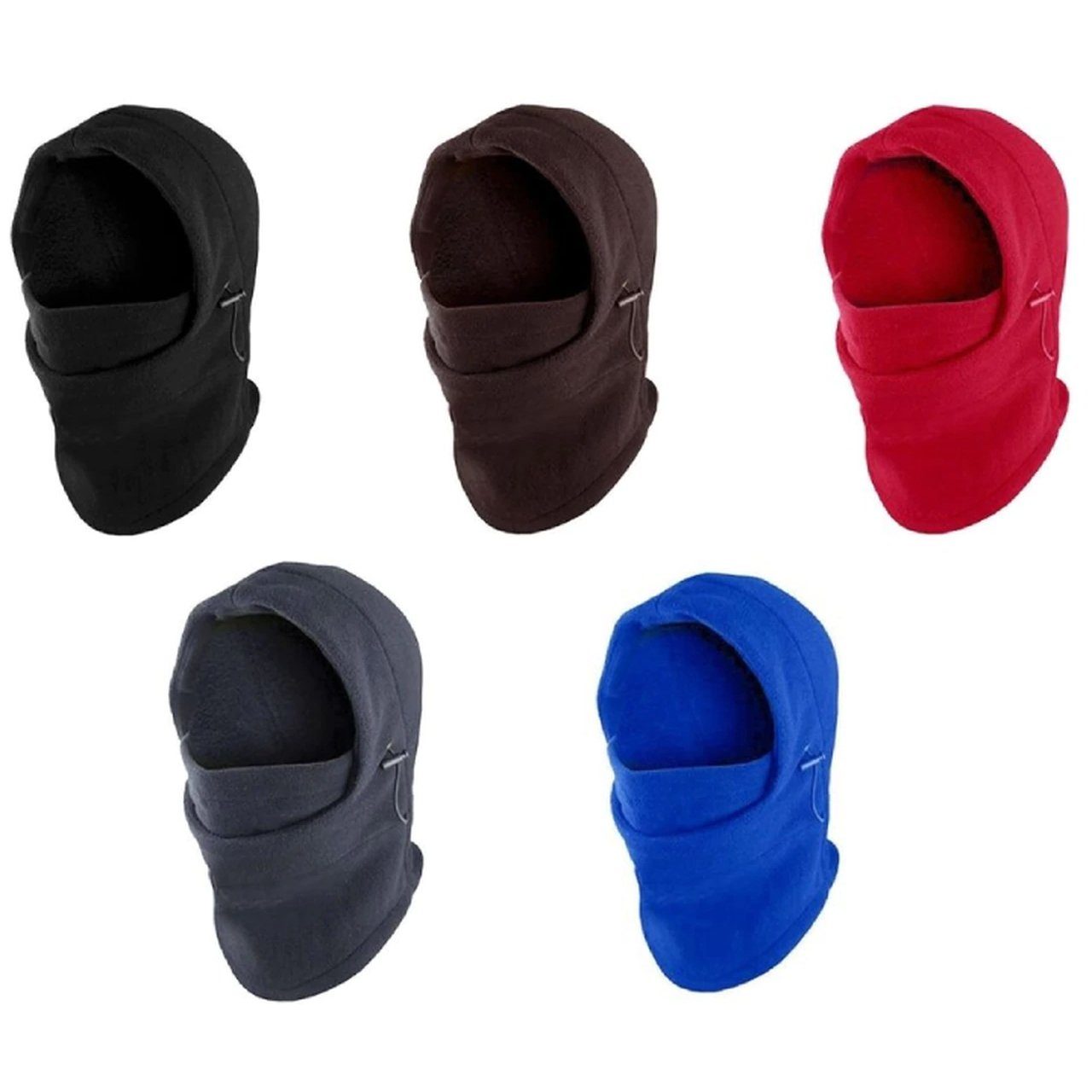Stay Warm All Winter! 3-Pack Unisex Fleece Balaclava Winter Hat Mask