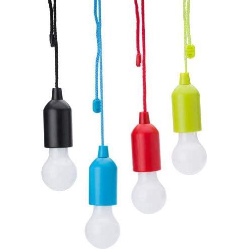3-Pack: Versatile Pull-Rope LED Bulb Lights for Every Space