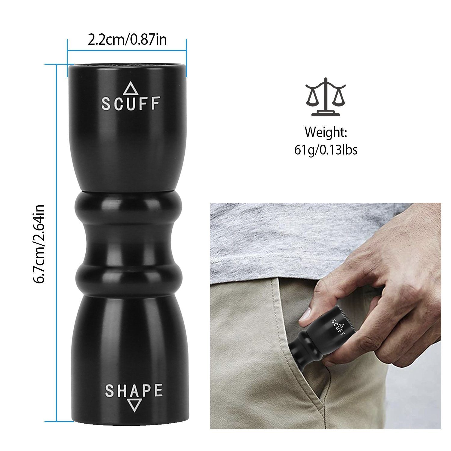 The Ultimate 3-in-1 Snooker Pool Cue Tip Tool