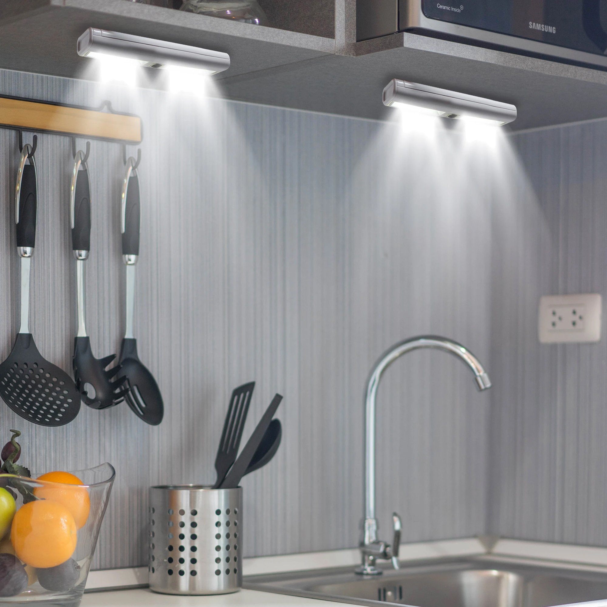 2-Pack: Super Bright & Versatile Wireless Light Bars