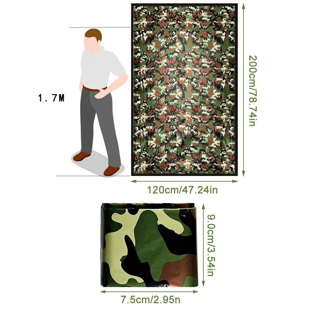 2-Pack: Camouflage Camping Sleeping Bag - Your Ultimate Outdoor Companion